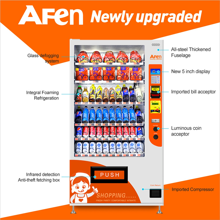 AF-60 + 60RSS mesin vending inuman