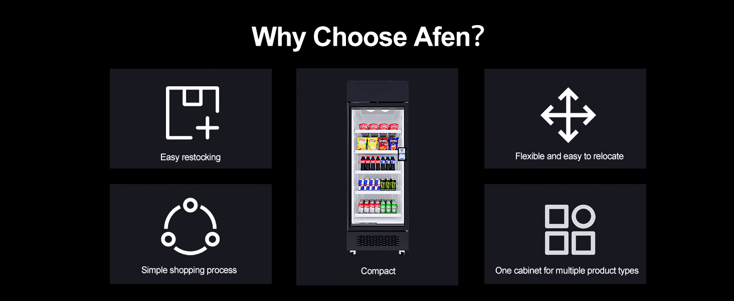 AFEN: Pabrikan Vending AI Anu Unggulan Kalayan Rantai Pasokan Global & Layanan Purna Jual